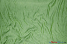 Load image into Gallery viewer, Iridescent Crush Shimmer Fabric | Iridescent Fabric | 54&quot; Wide | Multiple Colors | Continuous Yards | Fabric mytextilefabric Yards Lime 
