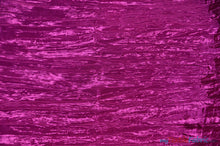 Load image into Gallery viewer, Crease Taffeta Fabric | Crush Taffeta | 52&quot; Wide | Sample Swatch Page | Multiple Colors | Fabric mytextilefabric Sample Swatches Magenta 
