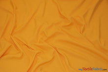 Load image into Gallery viewer, 60&quot; Wide Polyester Fabric Wholesale Bolt | Visa Polyester Poplin Fabric | Basic Polyester for Tablecloths, Drapery, and Curtains | Fabric mytextilefabric Bolts Mango 
