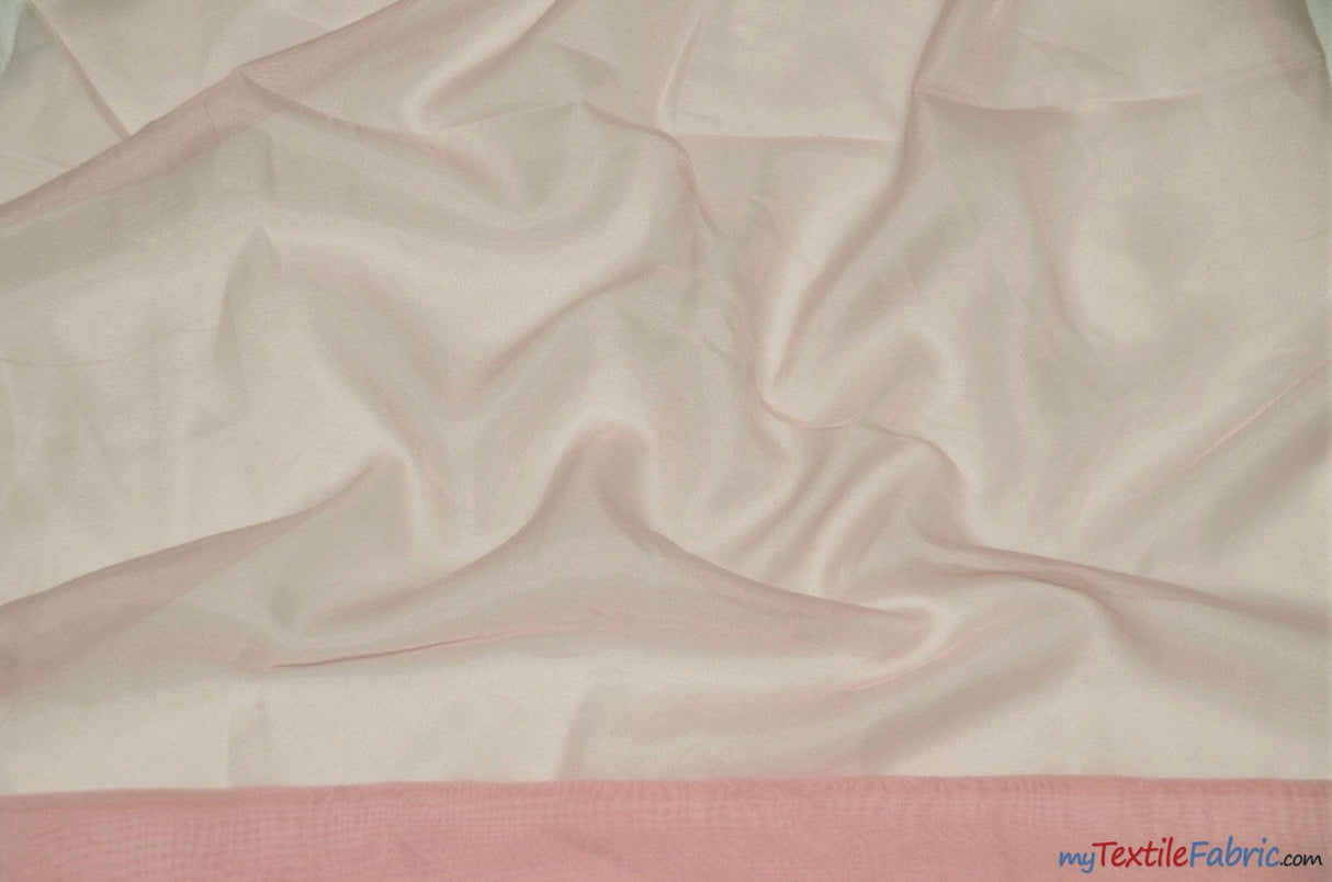 IFR Sheer Voile Fabric | 40 Colors | 120" Wide x 120 Yard Bolt | Wholesale Bolt for Wedding and Drape Panels and Home Curtain Panel | Fabric mytextilefabric Bolts Dusty Rose