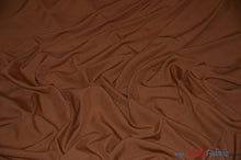 Load image into Gallery viewer, 60&quot; Wide Polyester Fabric by the Yard | Visa Polyester Poplin Fabric | Basic Polyester for Tablecloths, Drapery, and Curtains | Fabric mytextilefabric Yards Mocha 
