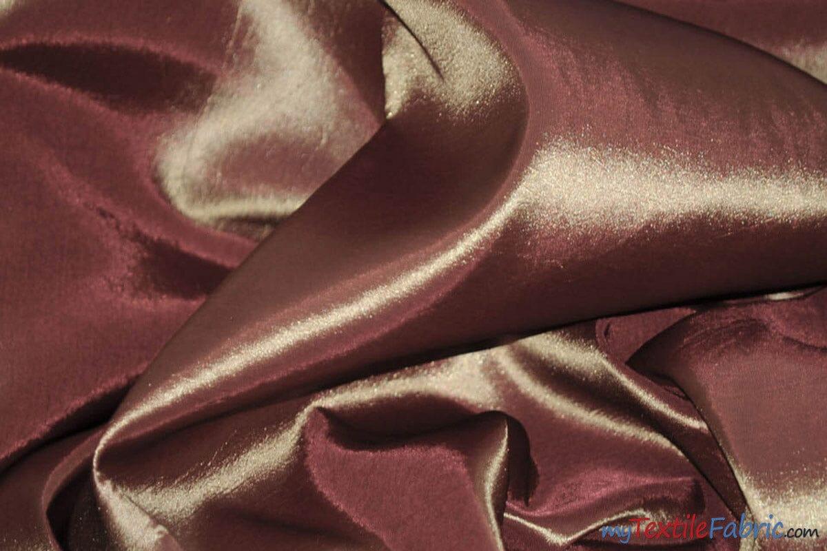Taffeta Fabric | Two Tone Taffeta Fabric | Non Stretch Taffeta | 60" Wide | Multiple Solid Colors | Continuous Yards | Fabric mytextilefabric Yards Mustard