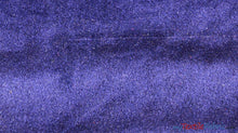 Load image into Gallery viewer, Royal Velvet Fabric | Soft and Plush Non Stretch Velvet Fabric | 60&quot; Wide | Apparel, Decor, Drapery and Upholstery Weight | Multiple Colors | Continuous Yards | Fabric mytextilefabric Yards Navy Blue 
