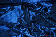 Load image into Gallery viewer, Taffeta Fabric | Two Tone Taffeta Fabric | Non Stretch Taffeta | 60&quot; Wide | Multiple Solid Colors | Continuous Yards | Fabric mytextilefabric Yards Navy Blue 

