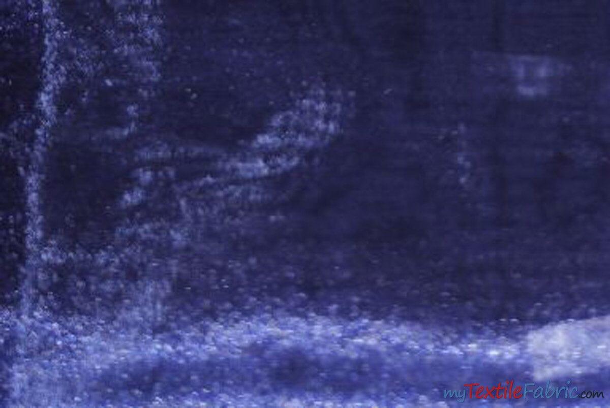 Crystal Organza Fabric | Sparkle Sheer Organza | 60" Wide | Continuous Yards | Multiple Colors | Fabric mytextilefabric Yards Navy Blue