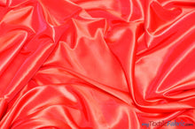 Load image into Gallery viewer, Taffeta Fabric | Two Tone Taffeta Fabric | Non Stretch Taffeta | 60&quot; Wide | Multiple Solid Colors | Wholesale Bolt | Fabric mytextilefabric Bolts Neon Orange 
