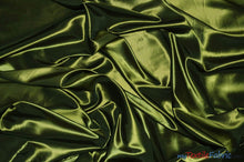 Load image into Gallery viewer, Taffeta Fabric | Two Tone Taffeta Fabric | Non Stretch Taffeta | 60&quot; Wide | Multiple Solid Colors | Wholesale Bolt | Fabric mytextilefabric Bolts Olive 2 
