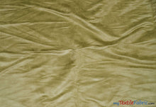 Load image into Gallery viewer, Suede Fabric | Microsuede | 40 Colors | 60&quot; Wide | Faux Suede | Upholstery Weight, Tablecloth, Bags, Pouches, Cosplay, Costume | Sample Swatch | Fabric mytextilefabric Sample Swatches Olive 
