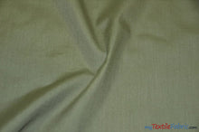 Load image into Gallery viewer, Polyester Cotton Broadcloth Fabric | 60&quot; Wide | Solid Colors | Wholesale Bolt | Multiple Colors | Fabric mytextilefabric Bolts Olive 
