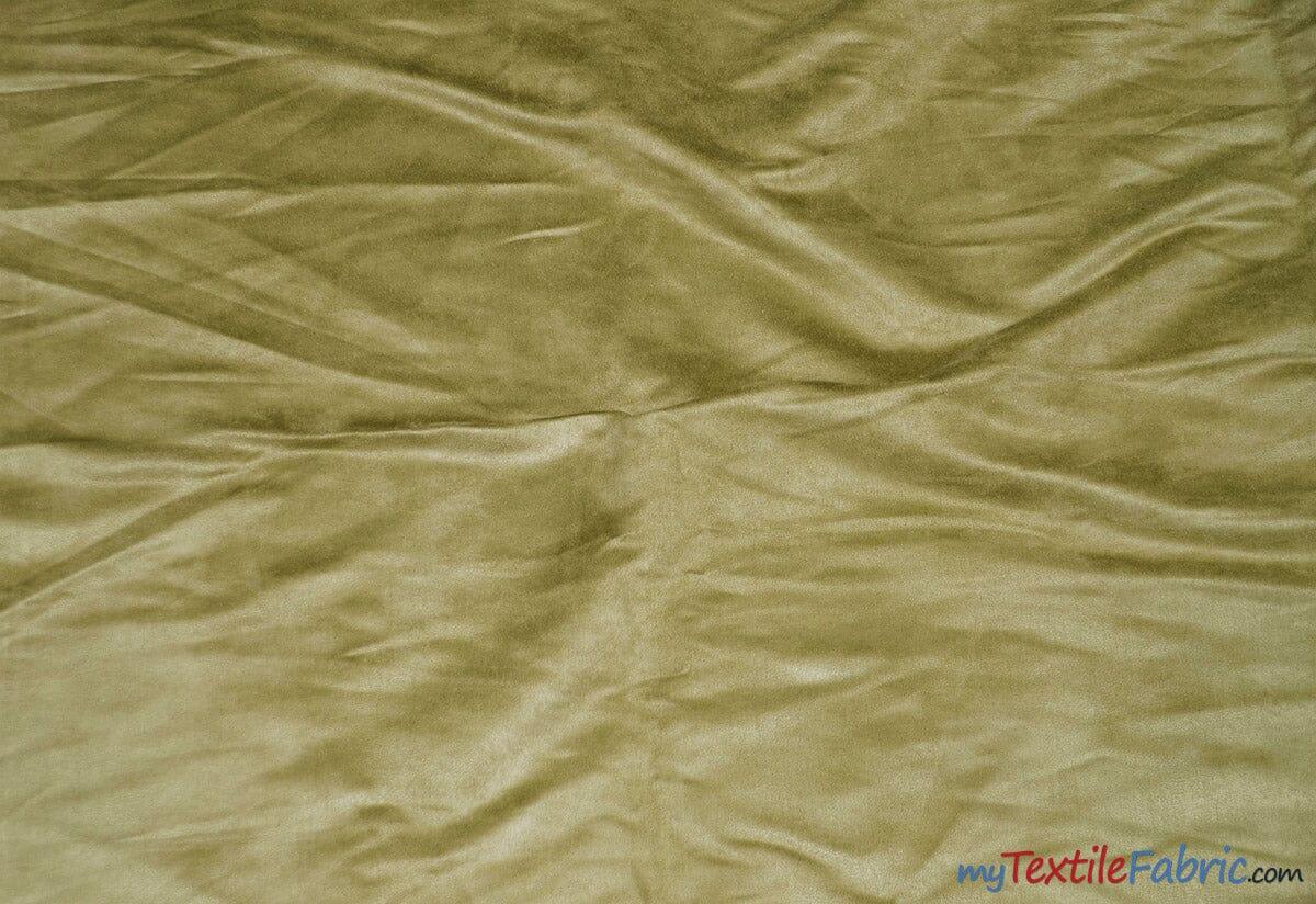 Suede Fabric | Microsuede | 40 Colors | 60" Wide | Faux Suede | Upholstery Weight, Tablecloth, Bags, Pouches, Cosplay, Costume | Continuous Yards | Fabric mytextilefabric Yards Olive