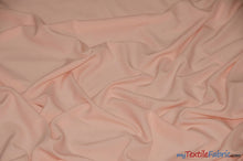 Load image into Gallery viewer, 60&quot; Wide Polyester Fabric Sample Swatches | Visa Polyester Poplin Sample Swatches | Basic Polyester for Tablecloths, Drapery, and Curtains | Fabric mytextilefabric Sample Swatches Peach 
