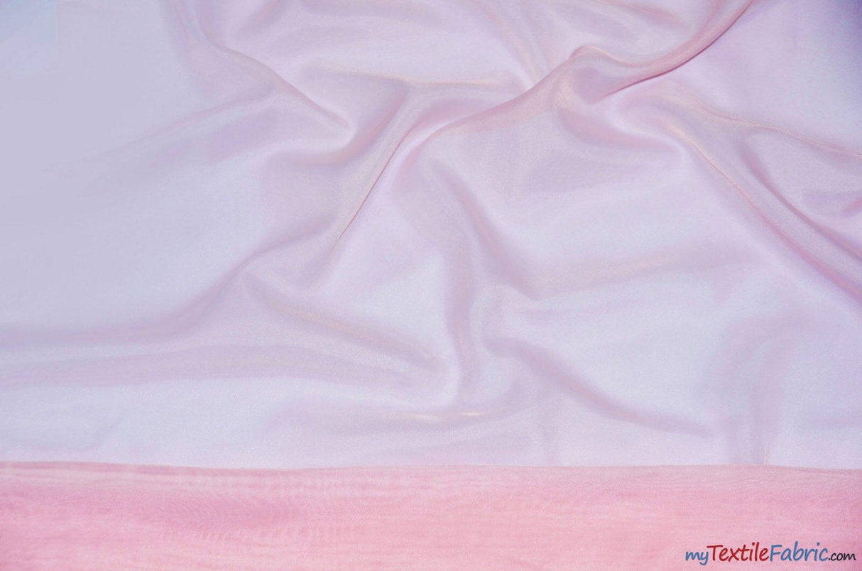 IFR Sheer Voile Fabric | 40 Colors | 120" Wide x 120 Yard Bolt | Wholesale Bolt for Wedding and Drape Panels and Home Curtain Panel | Fabric mytextilefabric Bolts Pink