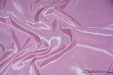 Load image into Gallery viewer, Stretch Taffeta Fabric | 60&quot; Wide | Multiple Solid Colors | Sample Swatch | Costumes, Apparel, Cosplay, Designs | Fabric mytextilefabric Sample Swatches Pink 
