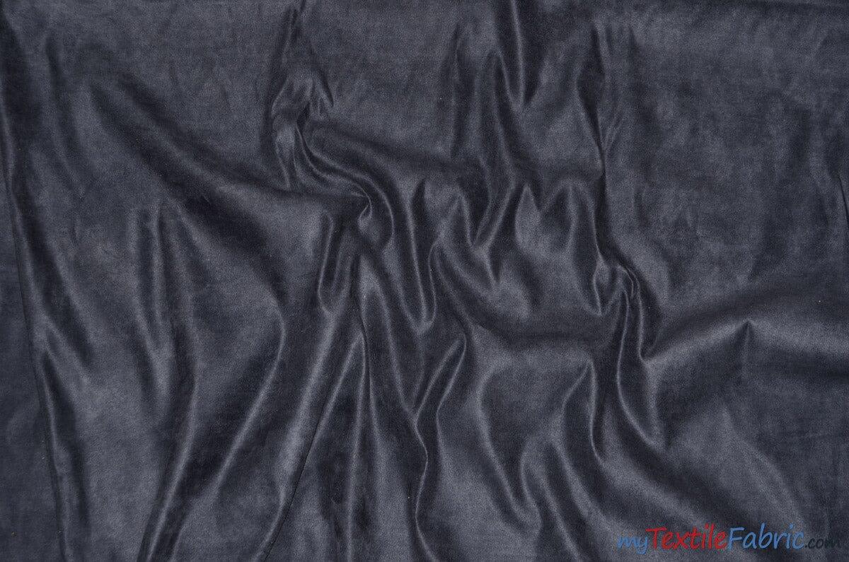 Suede Fabric | Microsuede | 40 Colors | 60" Wide | Faux Suede | Upholstery Weight, Tablecloth, Bags, Pouches, Cosplay, Costume | Sample Swatch | Fabric mytextilefabric Sample Swatches Platinum
