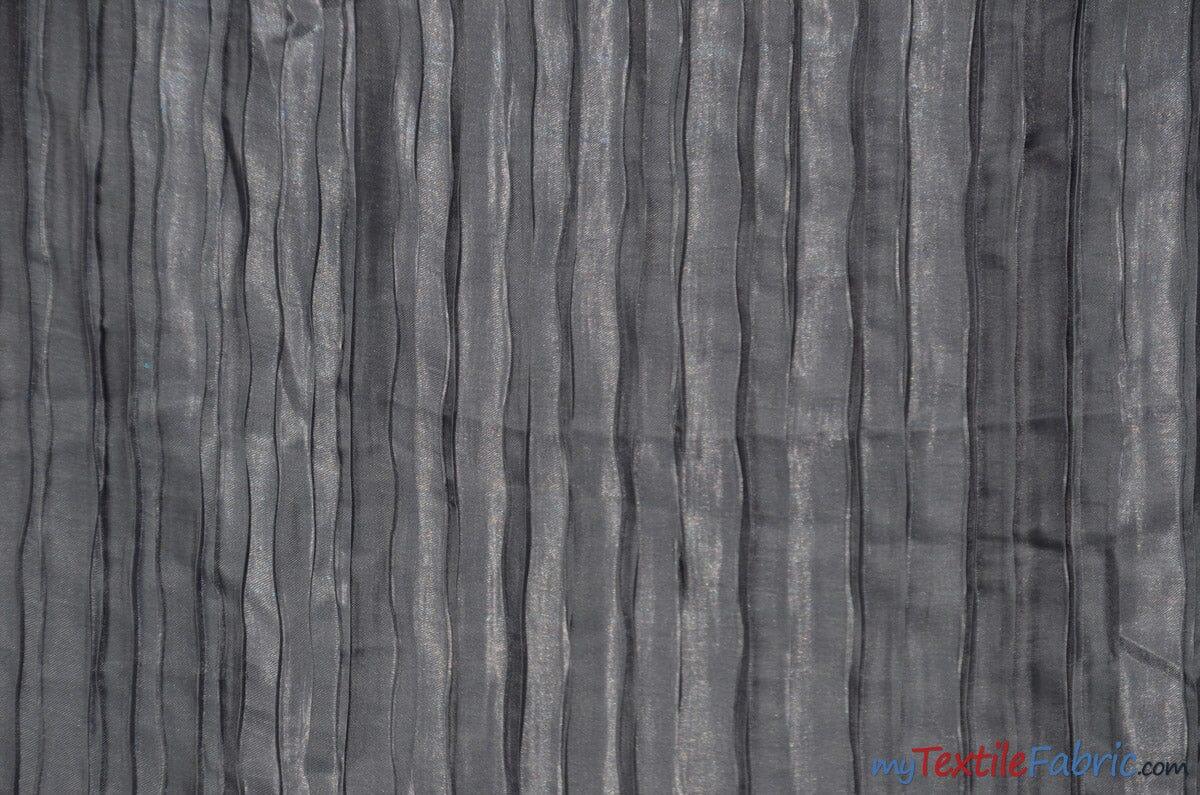 Extra Wide Italian Crush Satin | 108" Wide | Multiple Colors | Fabric mytextilefabric Yards Platinum