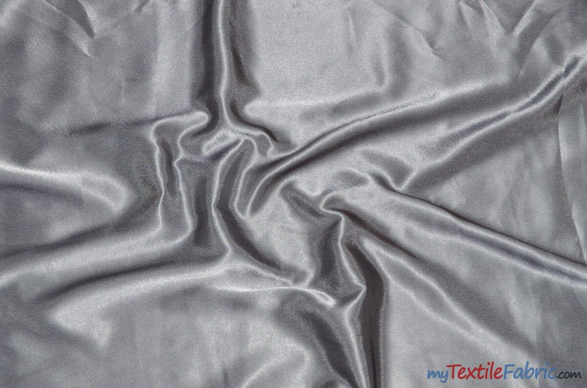 Crepe Back Satin | Korea Quality | 60" Wide | Continuous Yards | Multiple Colors | Fabric mytextilefabric Yards Platinum