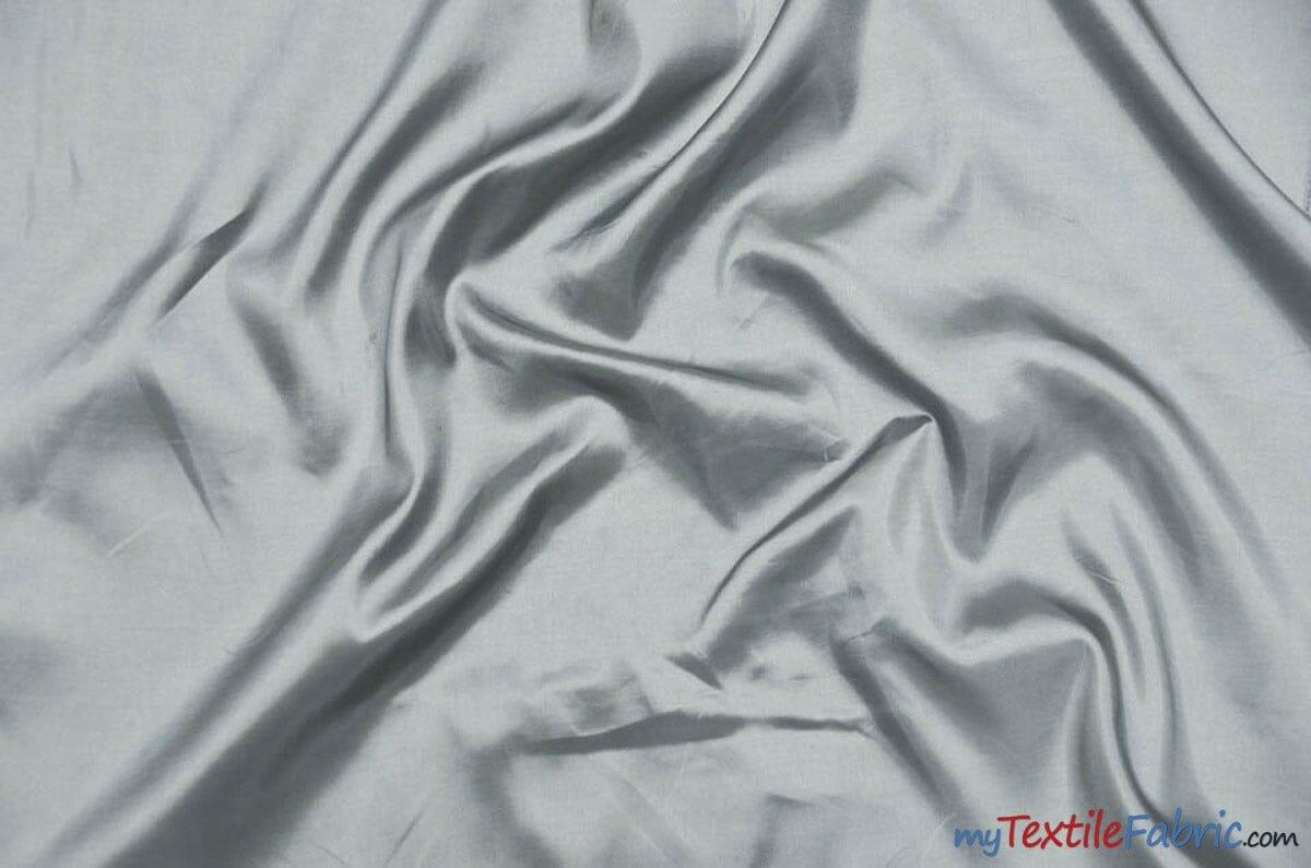 Stretch Taffeta Fabric | 60" Wide | Multiple Solid Colors | Continuous Yards | Costumes, Apparel, Cosplay, Designs | Fabric mytextilefabric Yards Platinum