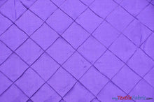 Load image into Gallery viewer, Taffeta Pintuck Fabric | 4&quot;x4&quot; Diamond | Diamond Taffeta Fabric | 58&quot; Wide | Multiple Colors | Continuous Yards | Fabric mytextilefabric Yards Puchi Purple 
