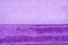 Load image into Gallery viewer, Sparkle Organza Fabric | Glitter Beads on Organza Fabric | 58&quot; Wide | Fabric mytextilefabric Yards Purple 
