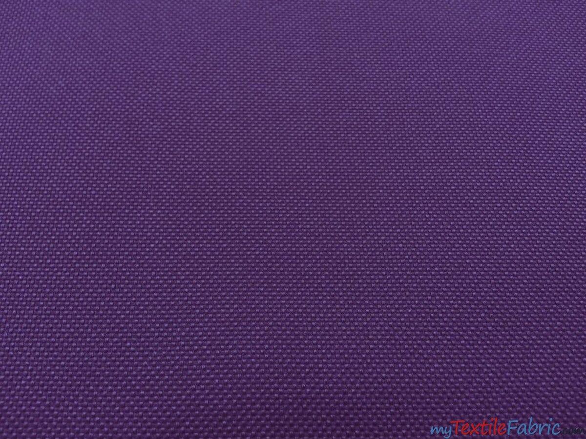 Waterproof Sun Repellent Canvas Fabric | 58" Wide | 100% Polyester | Great for Outdoor Waterproof Pillows, Tents, Covers, Bags, Patio Fabric mytextilefabric Yards Purple