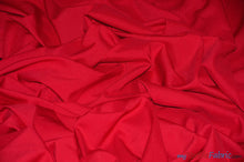 Load image into Gallery viewer, Polyester Gabardine Fabric | Polyester Suiting Fabric | 58&quot; Wide | Multiple Colors | Polyester Twill Fabric | Fabric mytextilefabric Yards Red 
