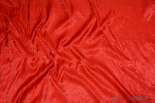 Load image into Gallery viewer, Iridescent Crush Shimmer Fabric | Iridescent Fabric | 54&quot; Wide | Multiple Colors | Continuous Yards | Fabric mytextilefabric Yards Red 
