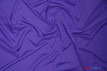 Load image into Gallery viewer, 60&quot; Wide Polyester Fabric by the Yard | Visa Polyester Poplin Fabric | Basic Polyester for Tablecloths, Drapery, and Curtains | Fabric mytextilefabric Yards Royal Purple 
