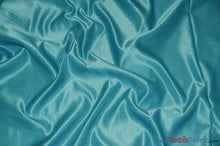 Load image into Gallery viewer, L&#39;Amour Satin Fabric | Polyester Matte Satin | Peau De Soie | 60&quot; Wide | Continuous Yards | Wedding Dress, Tablecloth, Multiple Colors | Fabric mytextilefabric Yards Seafoam 
