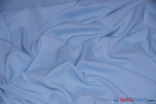 Load image into Gallery viewer, 60&quot; Wide Polyester Fabric by the Yard | Visa Polyester Poplin Fabric | Basic Polyester for Tablecloths, Drapery, and Curtains | Fabric mytextilefabric Yards Sky Blue 
