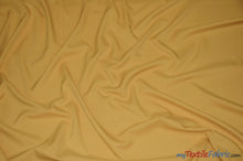Load image into Gallery viewer, 60&quot; Wide Polyester Fabric by the Yard | Visa Polyester Poplin Fabric | Basic Polyester for Tablecloths, Drapery, and Curtains | Fabric mytextilefabric Yards Sungold 
