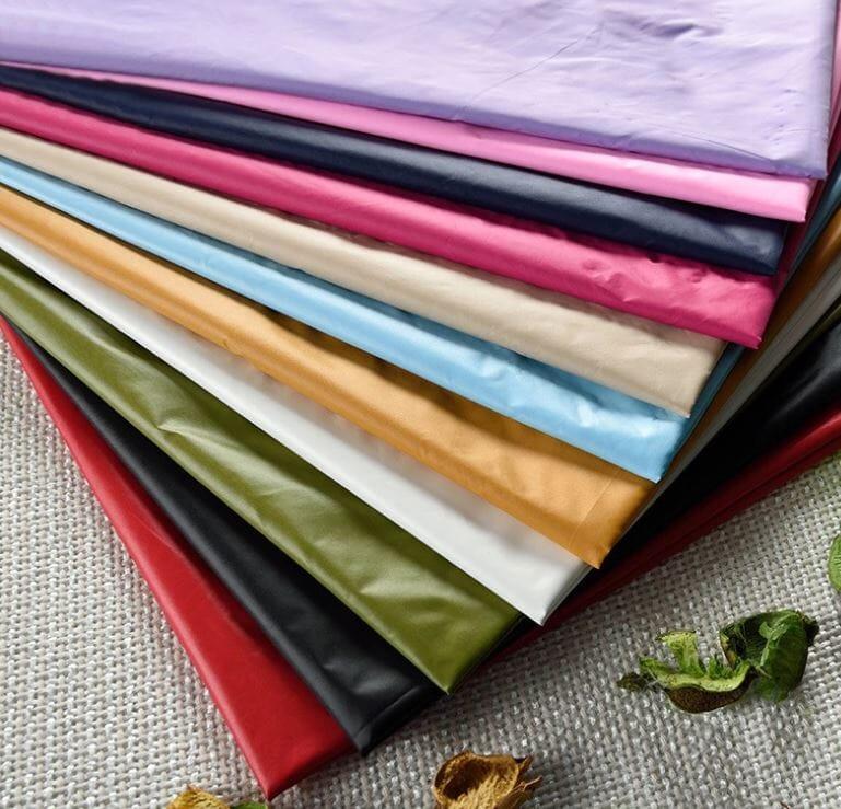 Taffeta Fabric | Two Tone Taffeta Fabric | Non Stretch Taffeta | 60" Wide | Multiple Solid Colors | Continuous Yards | Fabric mytextilefabric