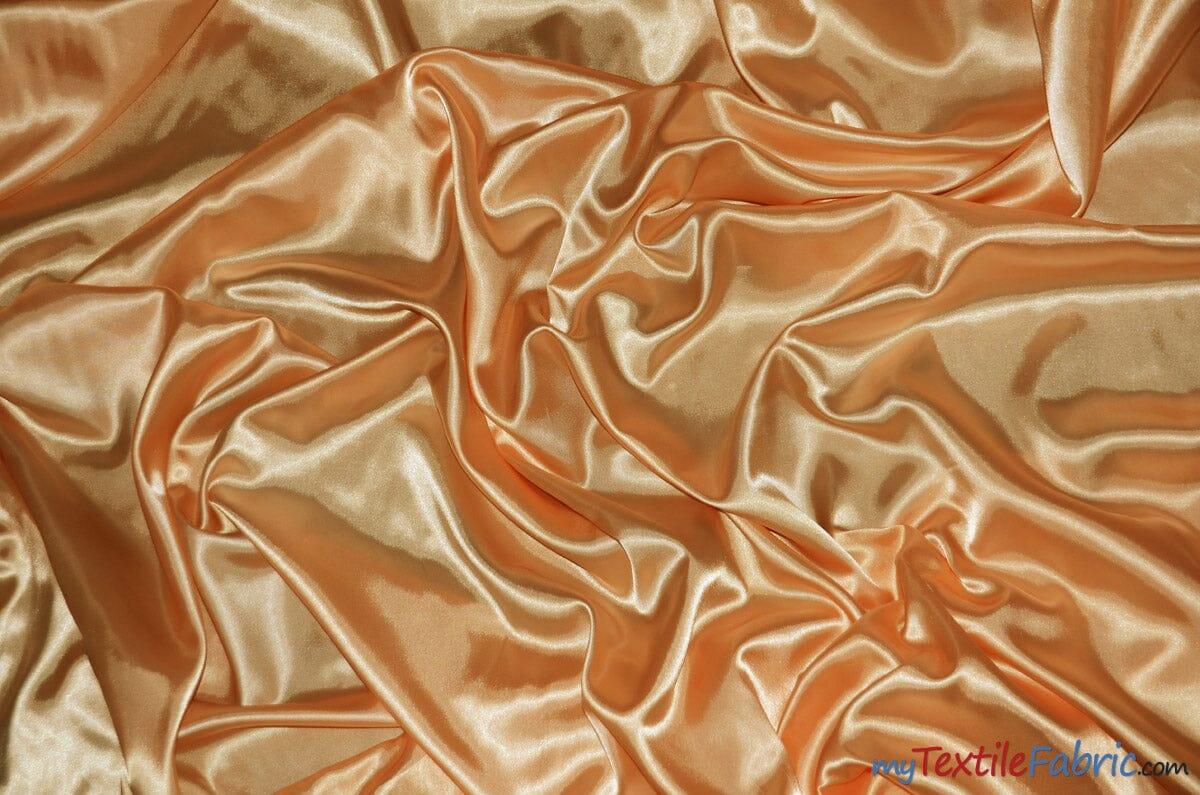 Silky Soft Medium Satin Fabric | Lightweight Event Drapery Satin | 60" Wide | Economic Satin by the Wholesale Bolt | Fabric mytextilefabric Bolts Tangier 0064
