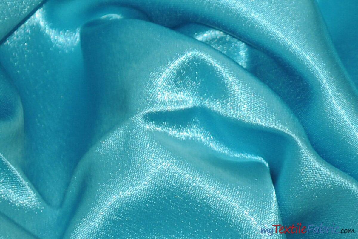 Superior Quality Crepe Back Satin | Japan Quality | 60" Wide | Continuous Yards | Multiple Colors | Fabric mytextilefabric Yards 951 Blue