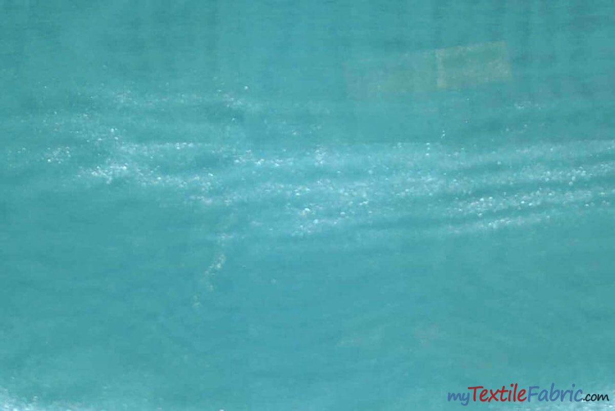 Crystal Organza Fabric | Sparkle Sheer Organza | 60" Wide | Continuous Yards | Multiple Colors | Fabric mytextilefabric Yards 951 Blue