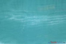 Load image into Gallery viewer, Crystal Organza Fabric | Sparkle Sheer Organza | 60&quot; Wide | Wholesale Bolt | Multiple Colors | Fabric mytextilefabric Bolts 951 Blue 
