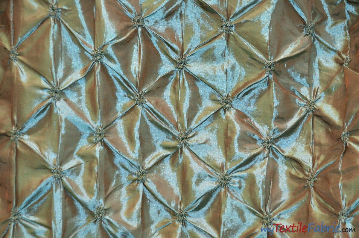 Pinwheel Taffeta Fabric | Button Taffeta Fabric | 48" Wide | Multiple Colors | Fabric mytextilefabric Yards 29 Tiff Blue