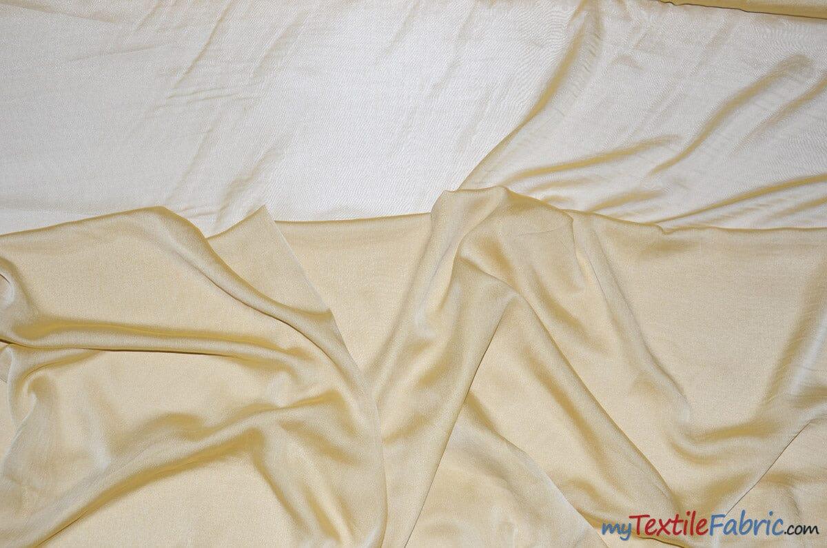 Two Tone Chiffon Fabric | Iridescent Chiffon Fabric | 60" Wide | Clean Edge | Multiple Colors | Continuous Yards | Fabric mytextilefabric Yards White Gold