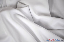 Load image into Gallery viewer, Polyester Gabardine Fabric | Polyester Suiting Fabric | 58&quot; Wide | Multiple Colors | Polyester Twill Fabric | Fabric mytextilefabric Yards White 
