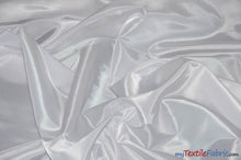 Load image into Gallery viewer, Stretch Taffeta Fabric | 60&quot; Wide | Multiple Solid Colors | Continuous Yards | Costumes, Apparel, Cosplay, Designs | Fabric mytextilefabric Yards White 
