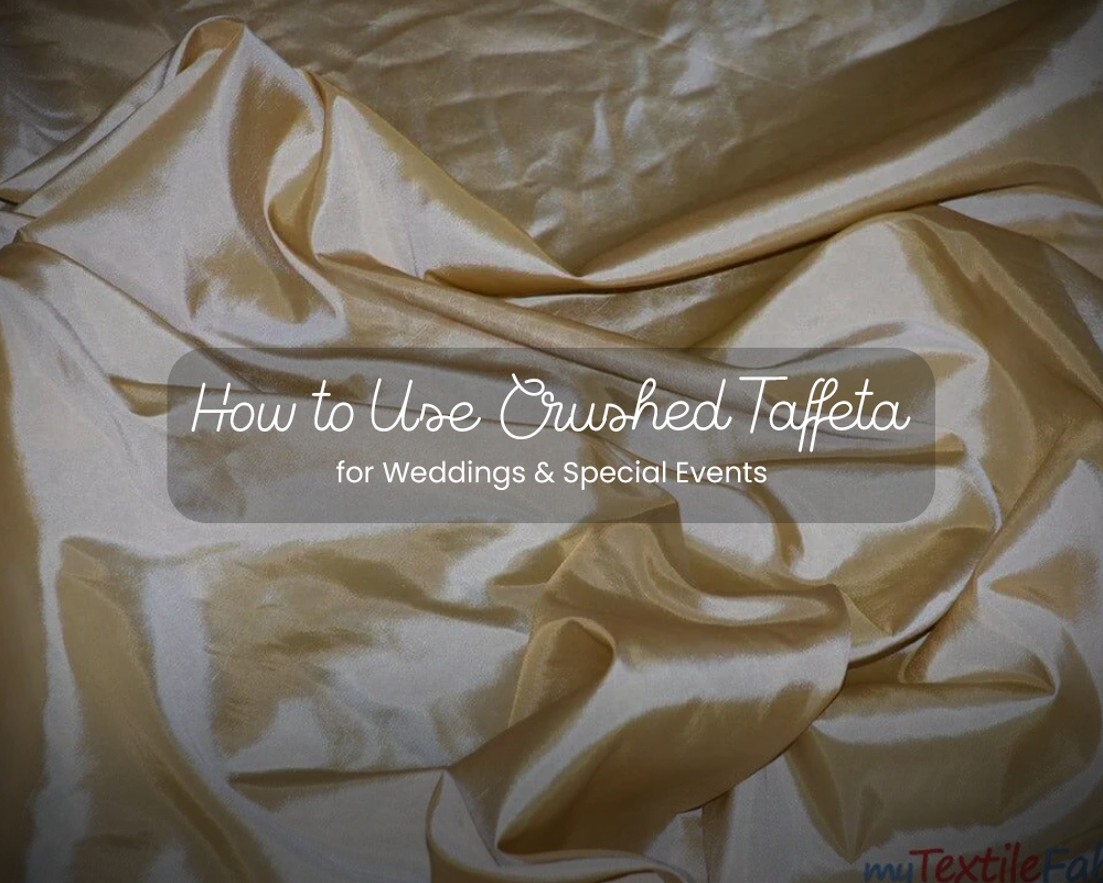 crushed taffeta fabric