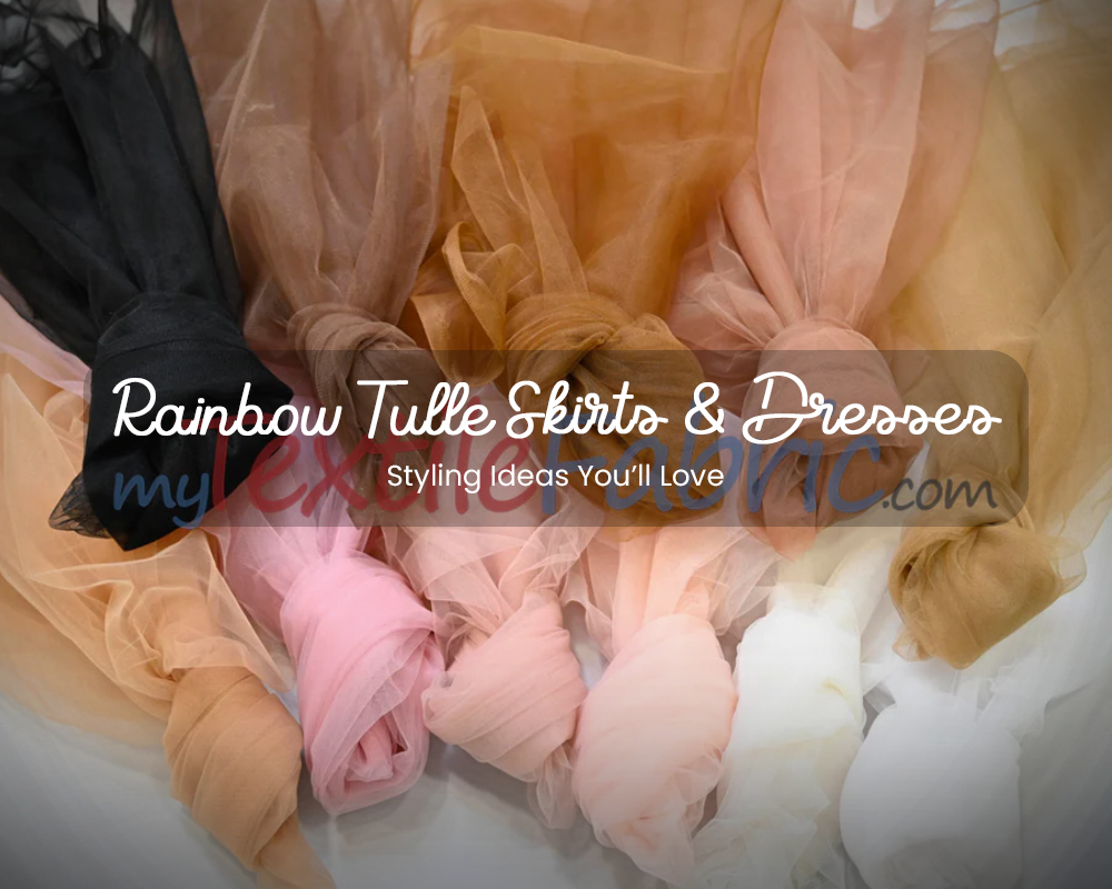 rainbow tulle