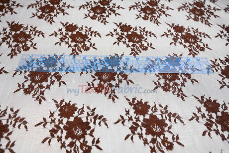 Chantilly Lace Fabric | 52” Wide | Elegant Floral Lace for Bridal & Formalwear