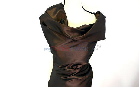 Stretch Taffeta Fabric | 60" Wide | Multiple Solid Colors | Continuous Yards | Costumes, Apparel, Cosplay, Designs | MTF Quality |