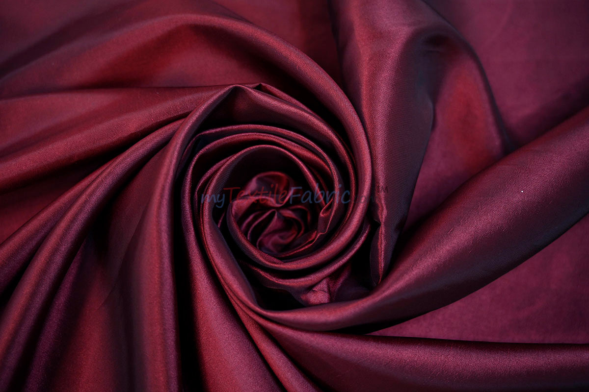 Taffeta Fabric | Two Tone Taffeta Fabric | Non Stretch Taffeta | 60" Wide | Multiple Solid Colors