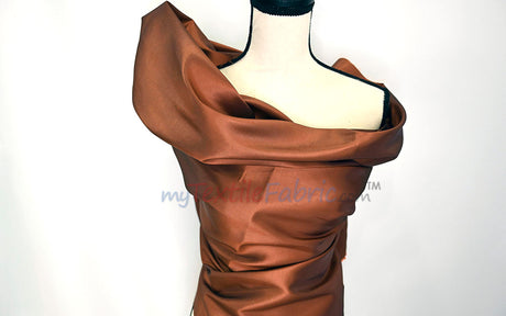 Taffeta Fabric | Two Tone Taffeta Fabric | Non Stretch Taffeta | 60" Wide | Multiple Solid Colors