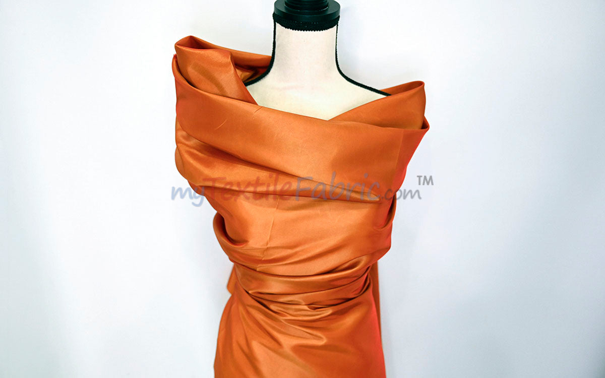 Taffeta Fabric | Two Tone Taffeta Fabric | Non Stretch Taffeta | 60" Wide | Multiple Solid Colors