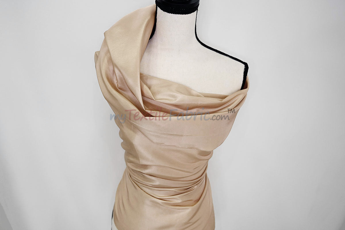 Stretch Taffeta Fabric | 60" Wide | Multiple Solid Colors | Continuous Yards | Costumes, Apparel, Cosplay, Designs | MTF Quality |