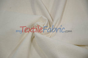 White Chenille Fabric