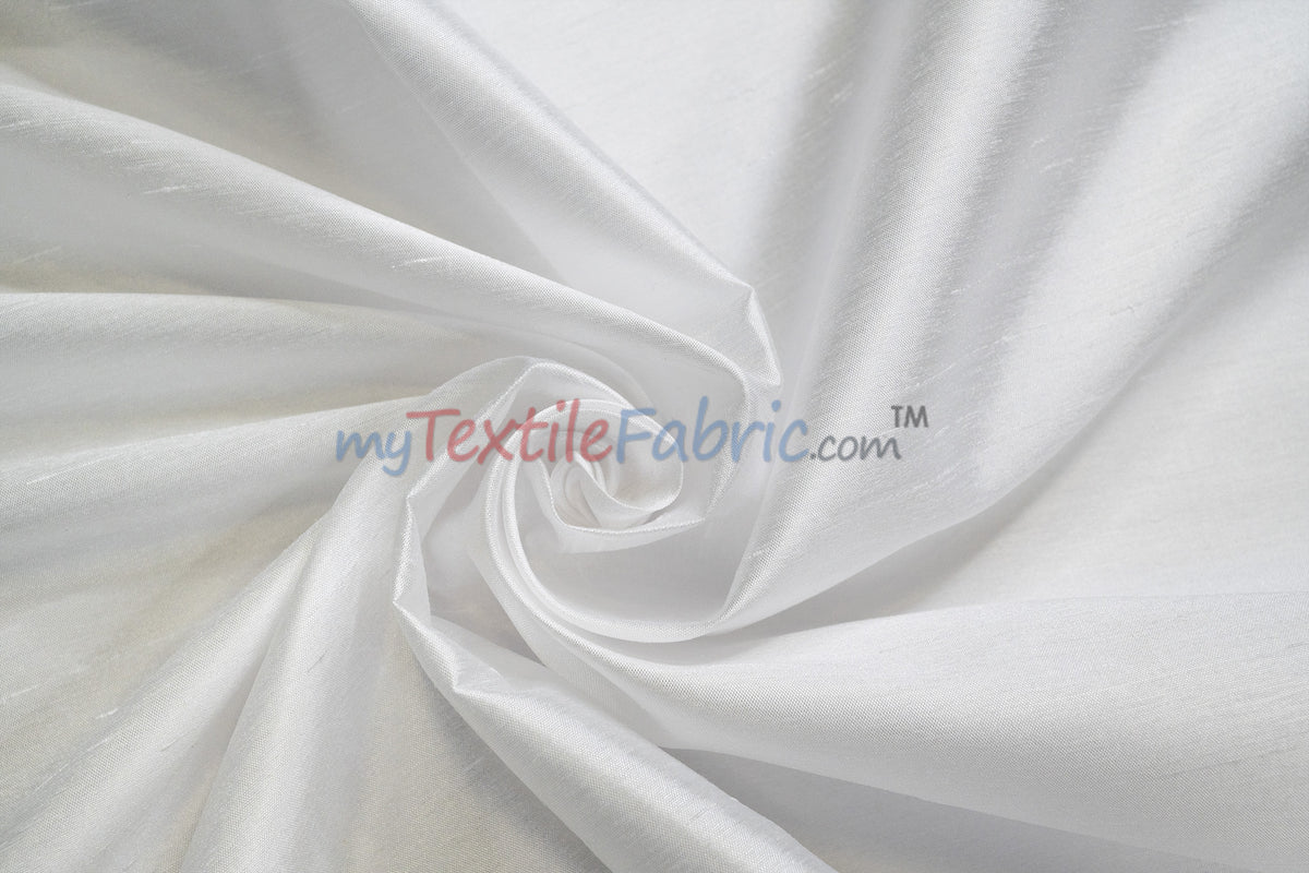 IFR Extra Wide Dupioni Silk | 100% Polyester Faux Dupioni Fabric | 120" Wide | Multiple Colors |