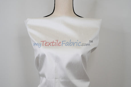 IFR Extra Wide Dupioni Silk | 100% Polyester Faux Dupioni Fabric | 120" Wide | Multiple Colors |